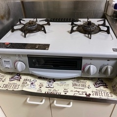 お渡し完了　プロパンガス用　リンナイ　ガスコンロ　2口