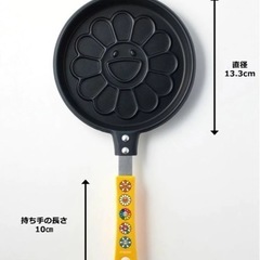 お花パンケーキフライパンの画像