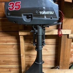 トーハツ 3.5馬力 船外機　実働品