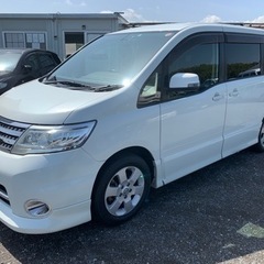 審査なし分割可能　車検5年8月　日産セレナ　平成22年式　走行1...