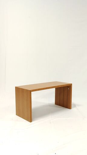 【再値下げしました】無印良品　コの字の家具・積層合板・オーク材・幅７０ｃｍ