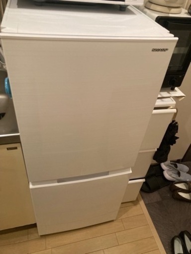 【美品】  SHARP SJ-D15G-W ホワイト系