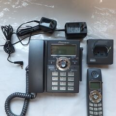 パイオニアデジタルコードレス留守番電話機(TF-AD1600-K)