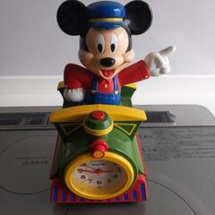 ディズニー　ミッキーマウス　置き時計
