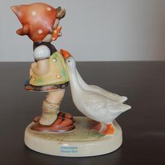 スイス土産人形　ガチョウの少女の画像