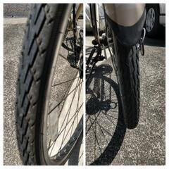 一部部品交換済 自転車 マルキン ノスタリア 700×35c 中古の画像