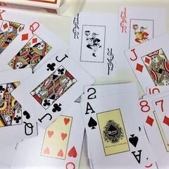 【トランプ】COPAG コパッグ ジャンボフェイス ポーカーサイズ 赤＆青 ２デックセットの画像