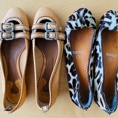 クロエChloé ＆Bana   フラットシューズ2足セット　3...