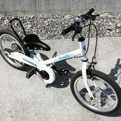 【売ります】自転車　子供用　16インチ　ラクショーライダー　中古