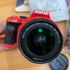 お話中　PENTAX 一眼レフカメラの画像