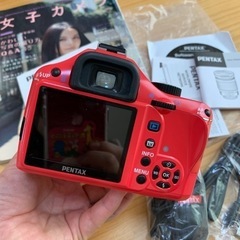 お話中　PENTAX 一眼レフカメラの画像