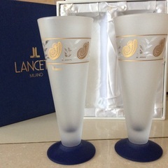値下げ！ 未使用 LANCETII MILANO ペアグラス