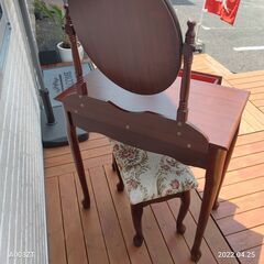 美品 ドレッサー 化粧台 化粧デスク 鏡台の画像