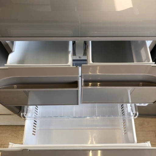【6ヶ月安心保証付き】HITACHI 5ドア冷蔵庫 2019年製