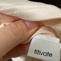 🌷決まりました🌷titivate  シャツ　インナーの画像