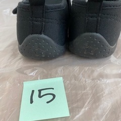 フォーマルシューズ　布製の画像