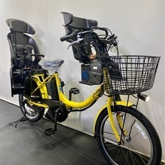 関東全域送料無料 保証付き 電動自転車 ヤマハ パスバビー 20インチ 12.8ah 3人乗り 高年式