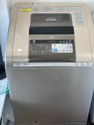 送料・設置込み　洗濯乾燥機　9kg/6kg HITACHI 2013年