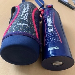 サーモス 真空断熱スポーツボトル　中古美品の画像