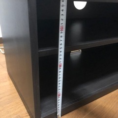 テレビ台　黒　高さ39センチの画像