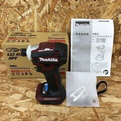 Wa104　ｍａｋｉｔａ　マキタ　インパクトドライバ　TD172DZAR　オーセンティックレッド