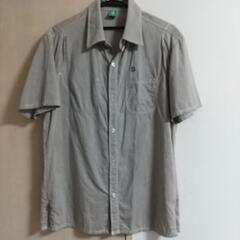 シャツ L ブラウン