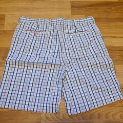 【日本未販売、美品】IZOD チェックショートパンツ、サイズ36 (1)の画像