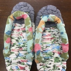 素足の時期になりました〜❣️布ぞうりを履こう😊
