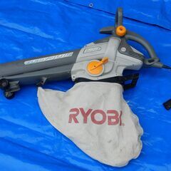 【お値下げしました】RYOBI　ブロワーバキューム　2段変速　R...