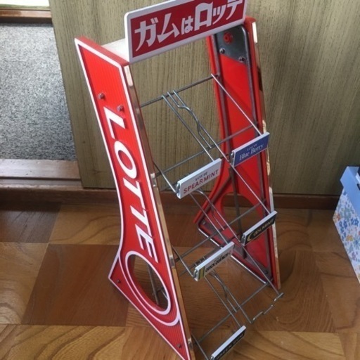 ガムディスプレイ　レトロ雑貨