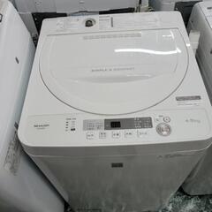 【新商品】シャープ　4.5kg洗濯機　ES-G4E5　中古　リサイクルショップ宮崎屋住吉店　22.6.24K