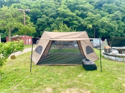 最終値下げ！！大人気テント！ワンティグリス ソロホームステッド  タープセット