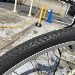 ほぼ新品！26型ギアなし自転車の画像