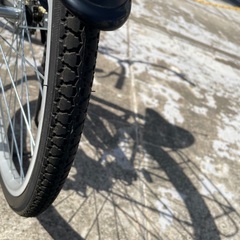 ほぼ新品！26型ギアなし自転車の画像