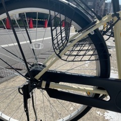 ほぼ新品！26型ギアなし自転車の画像