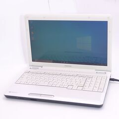  中古良品 15インチ Wi-Fi有 ノートパソコン 東芝 TOSHIBA EX/23LWH Celeron 4GB DVDマルチ 無線LAN Windows10 Office済み 即使用可
