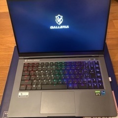 (明日昼間まで)ガレリアゲーミングノートパソコン