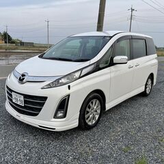 ビアンテ走行75000ｋｍ車検5年4月両側パワースライドナビTVバックカメラFSRエアロの画像