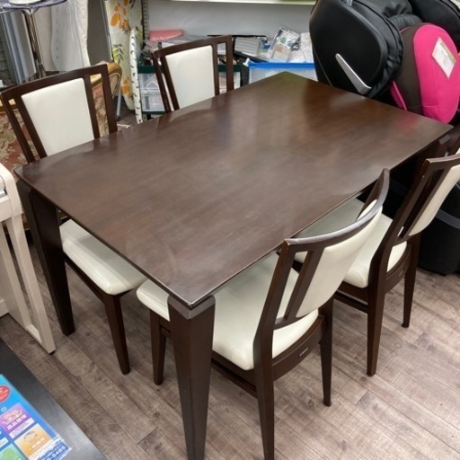 大塚家具 ダイニング5点セット 椅子4脚 ダイニングテーブル