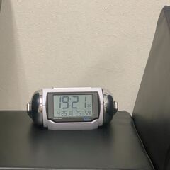 セイコータイムクリエーション 電波目覚まし時計スーパーライデン PYXIS NR523W 大音量 の画像