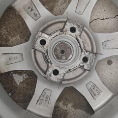 155/65R13アルミホイール、スタッドレスの画像