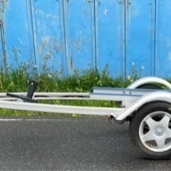 サンコーアルミトレーラー　書類有り　軽トレーラー ボートトレーラー　水上バイク　ジェットスキー　愛知からの画像