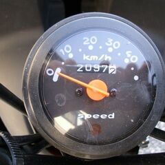 【購入済み！】美品！スズキ　チョイノリ（黒）セル付き　実働中古車◆彦根市～の画像