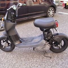 【購入済み！】美品！スズキ　チョイノリ（黒）セル付き　実働中古車◆彦根市～の画像