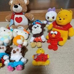色んなぬいぐるみの画像