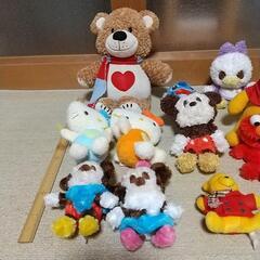 色んなぬいぐるみの画像