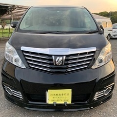 車検6年2月　20アルファード　黒　平成23年式　走行12万キロ...