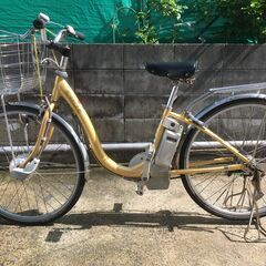 SANYO ENACLE/電動アシスト自転車△26インチ/3段変...
