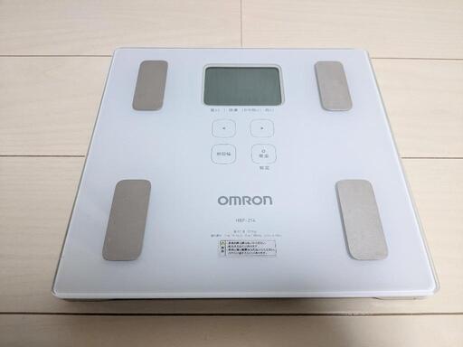 オムロン　体重計　HBF-214-W
