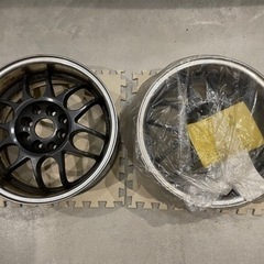当時モノ　国産アルミホイール　15インチ　6.5J +35 10...